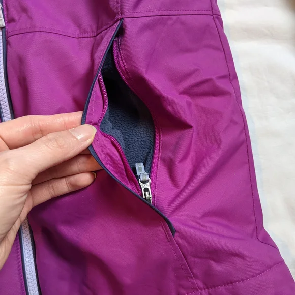 Columbia Girls Omni Heat Insulated Ski Jacket Size M 10-12